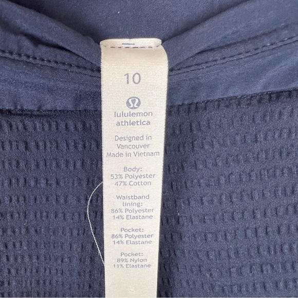 Lululemon Pack Light Short Midnight Navy 2.5” - Picture 4 of 5